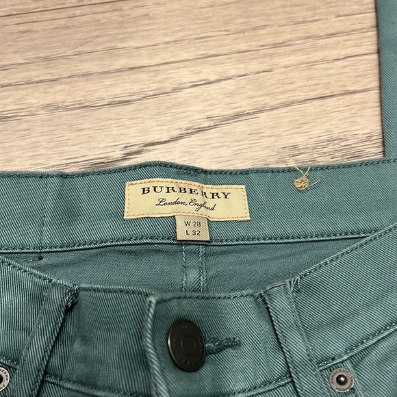 Burberry Mens green pants - Picture 2 of 3